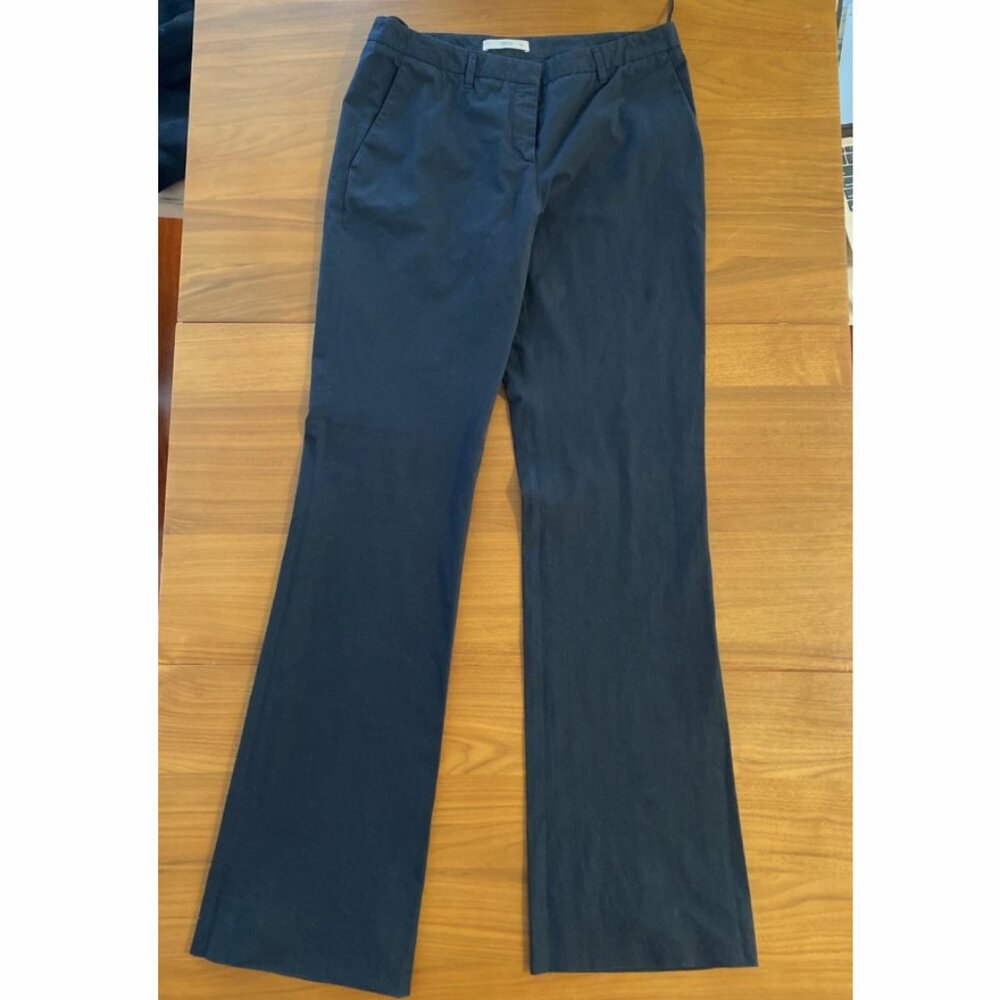 Black Prada Stretch Cotton Bootcut Pants Size 42 - see description
